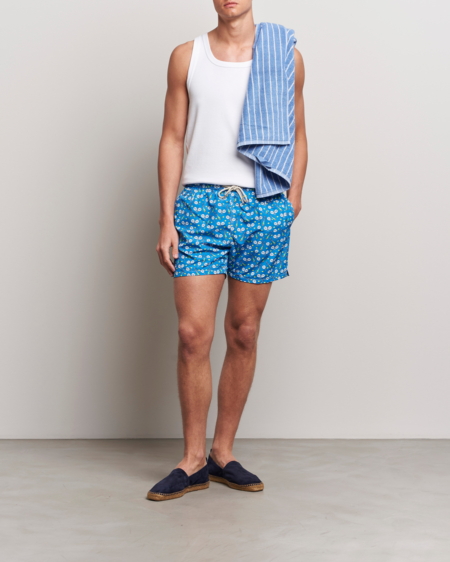 Hombres | Bañadores | MC2 Saint Barth | Printed Swim Shorts Padel Winner