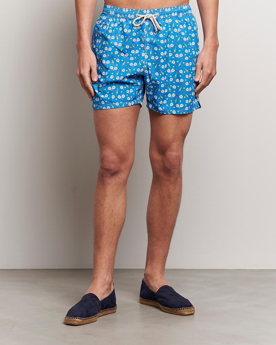 Hombres | Bañadores | MC2 Saint Barth | Printed Swim Shorts Padel Winner