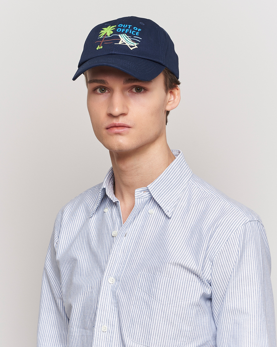 Hombres |  | MC2 Saint Barth | Embroidered Baseball Cap Out Of Office