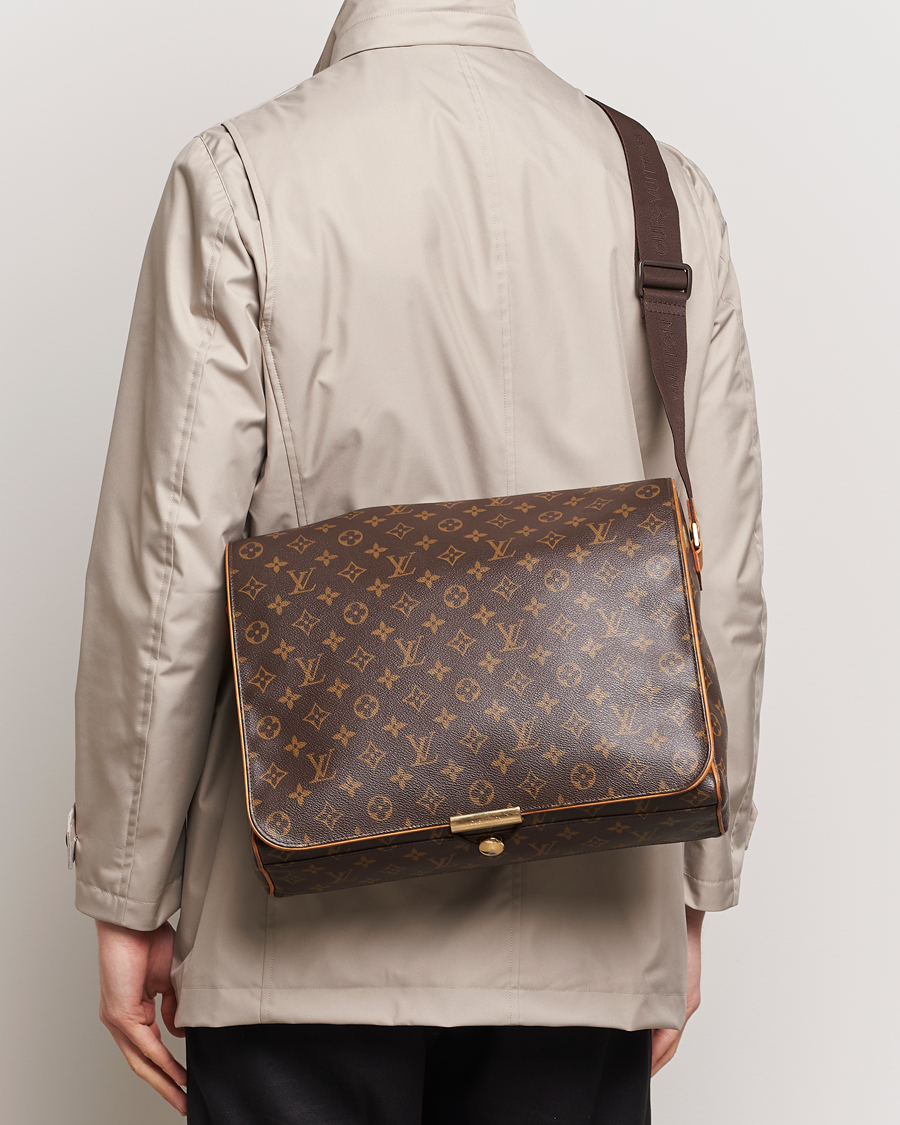 Hombres | Louis Vuitton Pre-Owned Abbesses Messenger Bag Monogram | Louis Vuitton Pre-Owned | Abbesses Messenger Bag Monogram