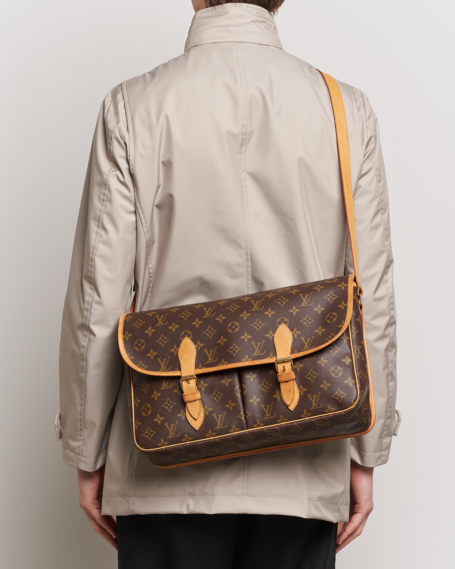 Hombres | Pre-Owned & Vintage Bags | Louis Vuitton Pre-Owned | Gibecière Messenger Bag Monogram