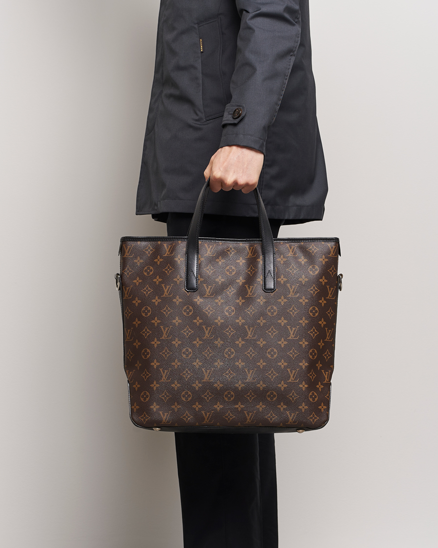 Hombres | Pre-Owned & Vintage Bags | Louis Vuitton Pre-Owned | Davis Macassar Tote Monogram