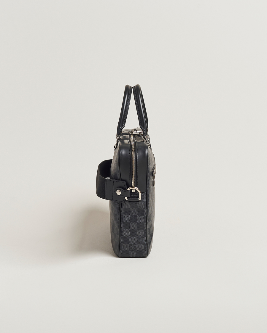 Hombres | Louis Vuitton Pre-Owned Porte Document Business Damier Graphite | Louis Vuitton Pre-Owned | Porte Document Business Damier Graphite