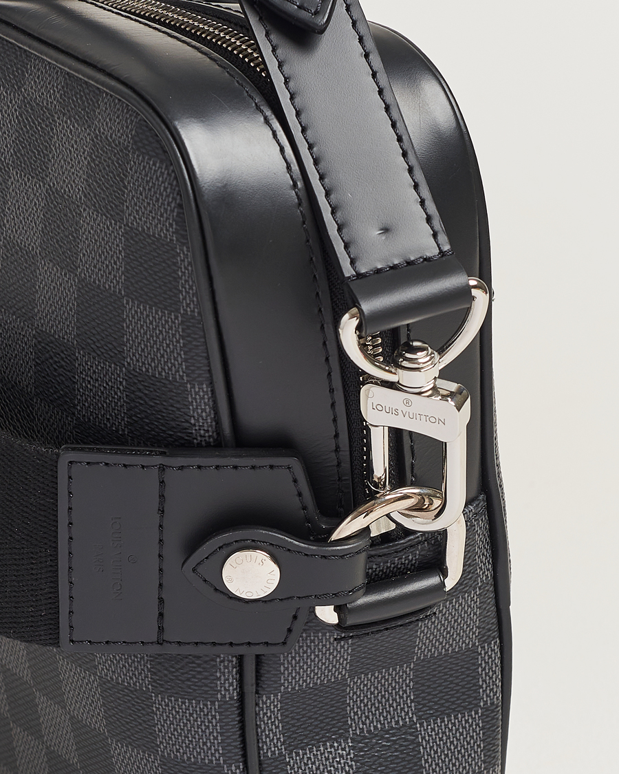 Hombres | Louis Vuitton Pre-Owned Porte Document Business Damier Graphite | Louis Vuitton Pre-Owned | Porte Document Business Damier Graphite