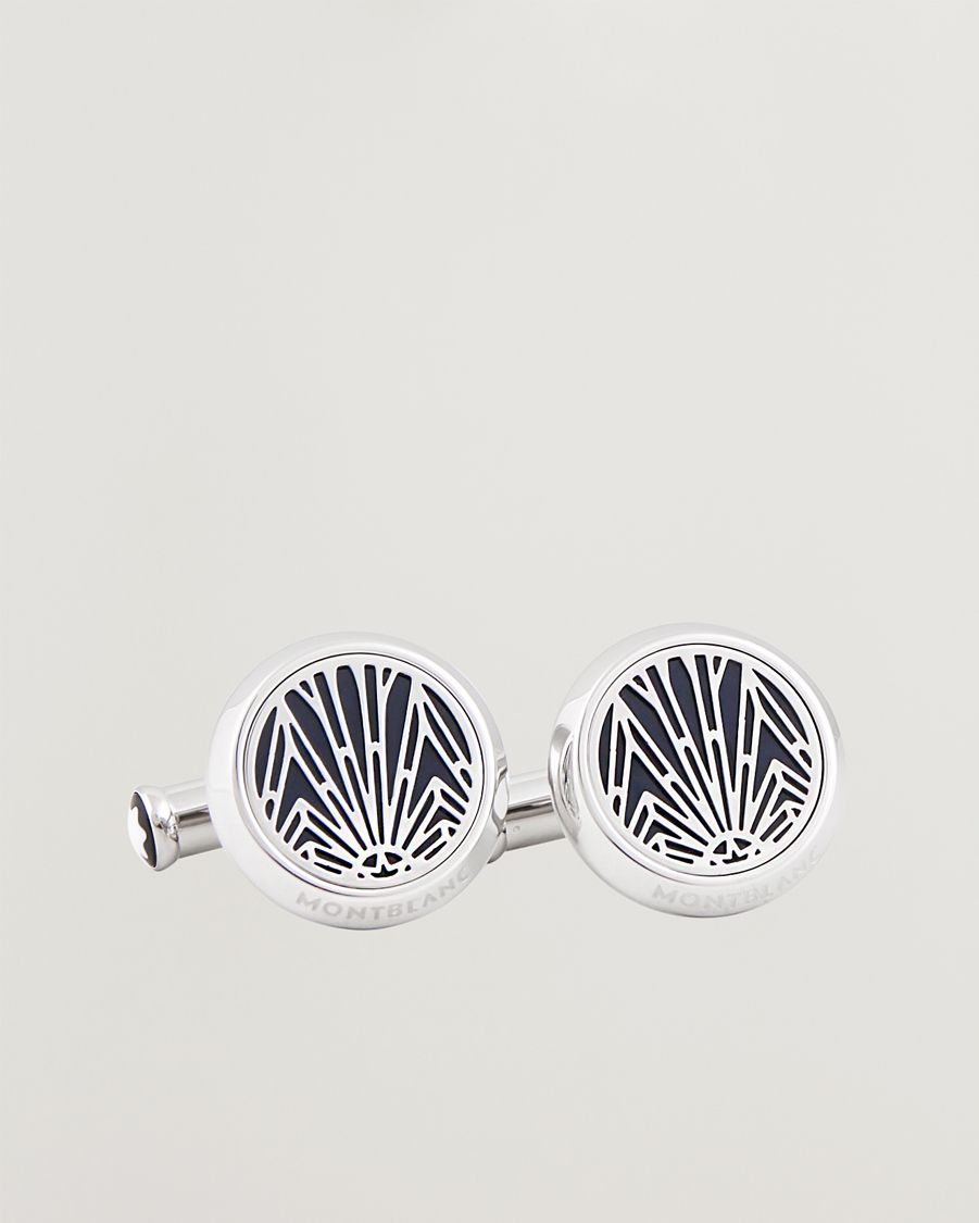 Hombres | Gemelos | Montblanc | Cufflinks Meisterstück The Origin Collection Blue