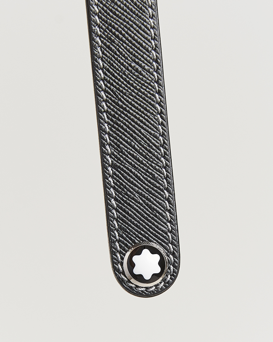 Hombres | Hogar | Montblanc | Letter Opener in Steel and Leather Black
