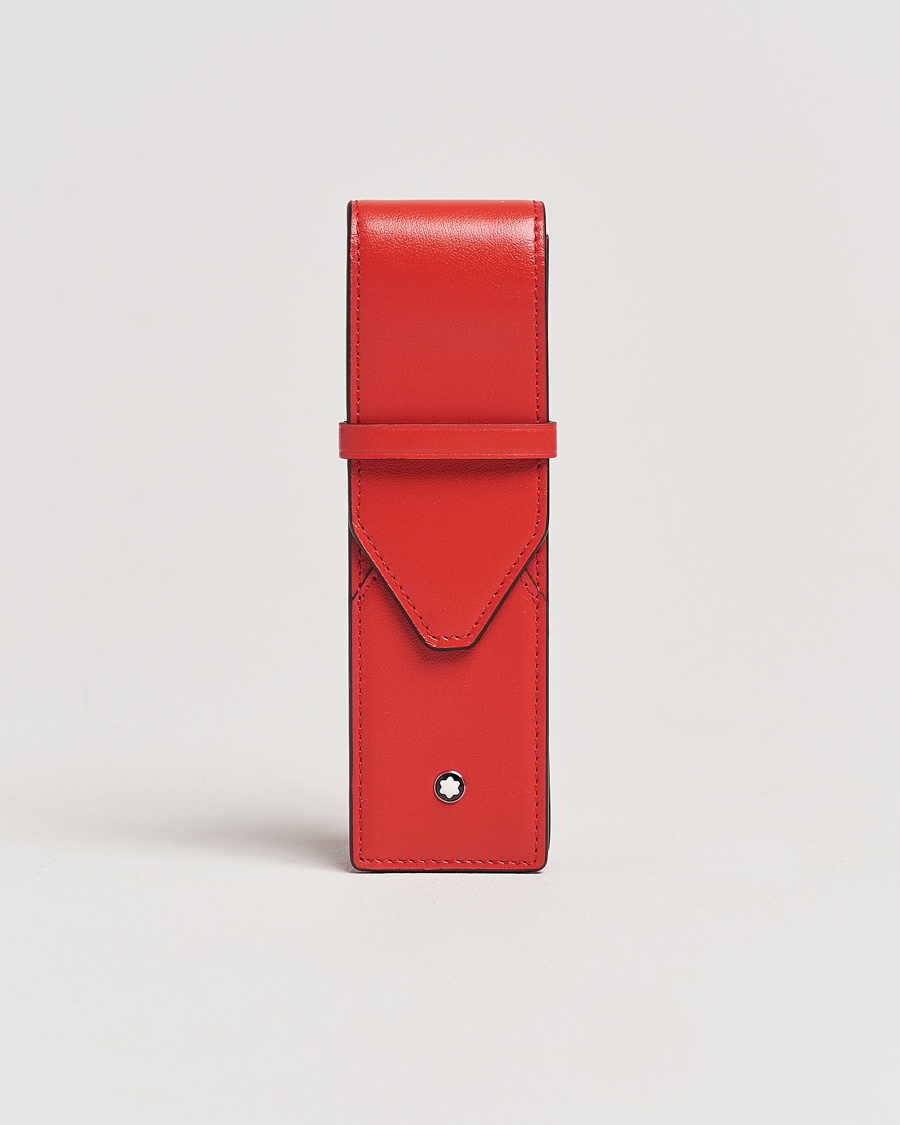 Hombres | Montblanc Meisterstück 2-Pen Pouch Coral | Montblanc | Meisterstück 2-Pen Pouch Coral