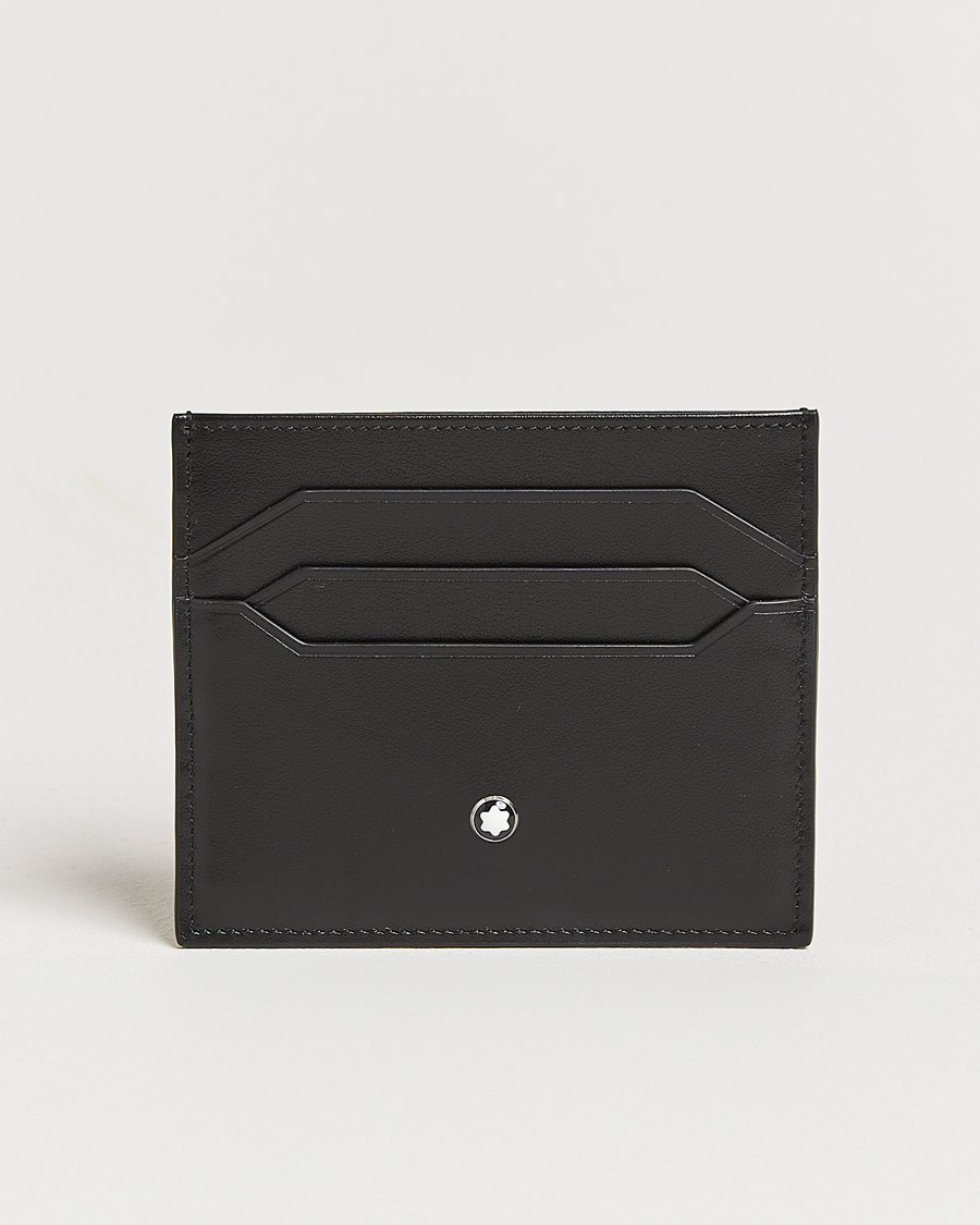 Hombres | Montblanc Meisterstück Card Holder 6cc Black | Montblanc | Meisterstück Card Holder 6cc Black