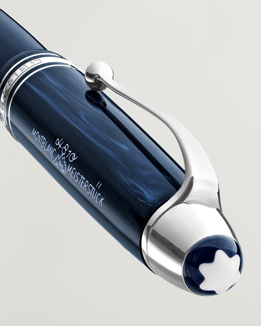 Hombres | Bolígrafos | Montblanc | Meisterstück Precious Resin FP LeGrand F Blue