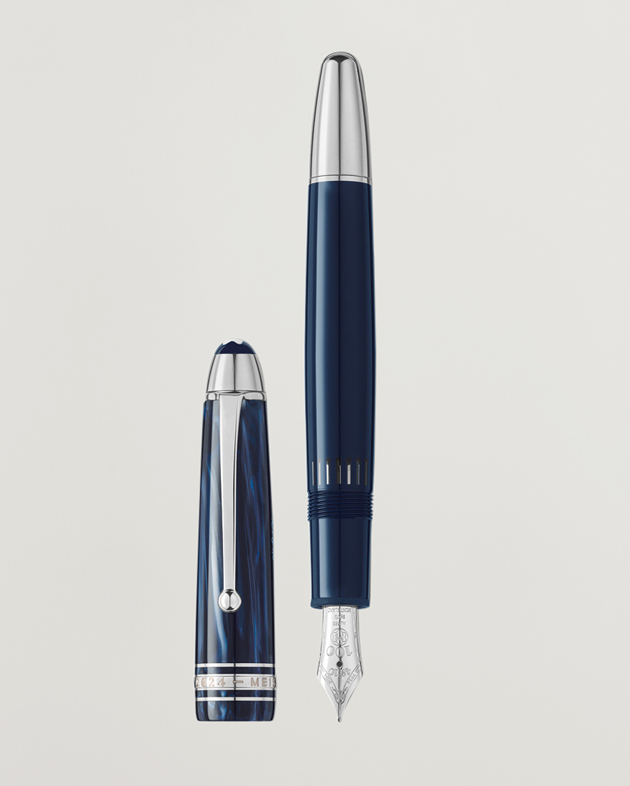 Hombres | Bolígrafos | Montblanc | Meisterstück Precious Resin FP LeGrand F Blue