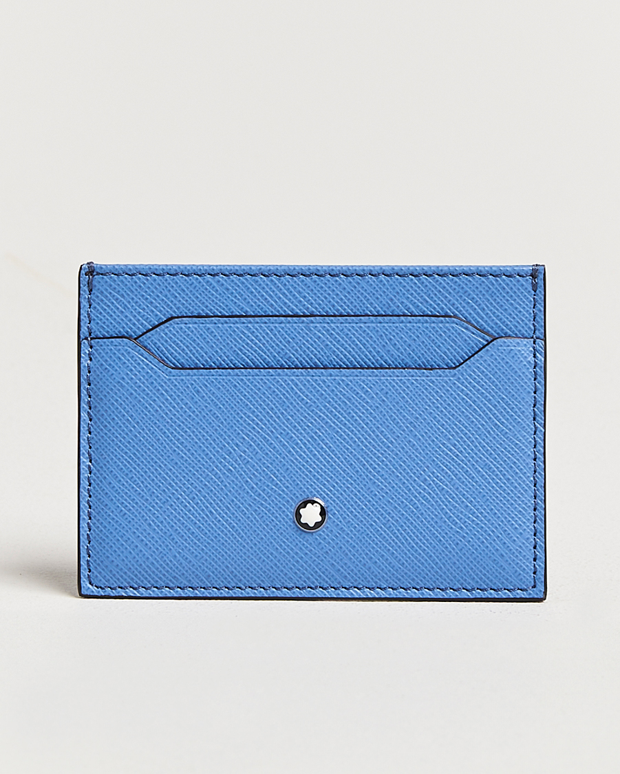 Hombres | Billeteras | Montblanc | Sartorial card holder 5cc Dusty Blue