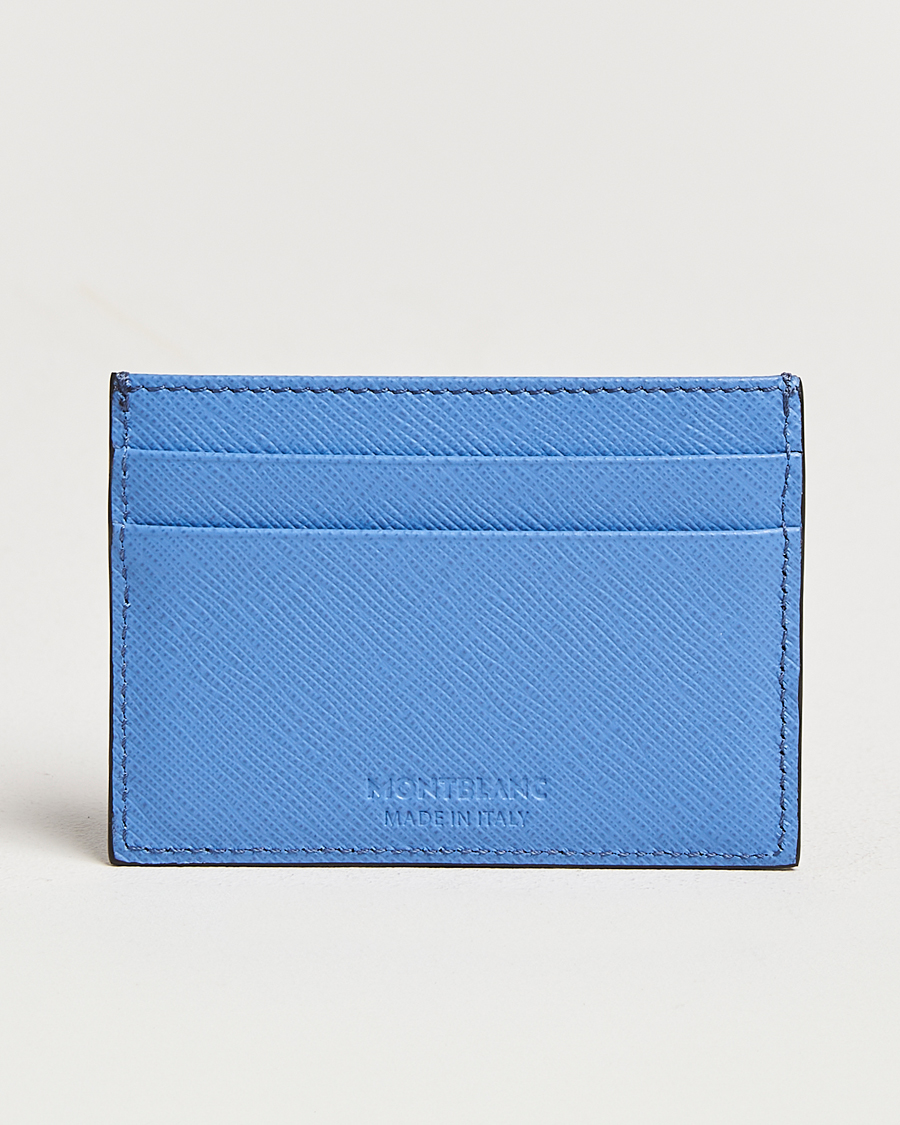 Hombres | Billeteras | Montblanc | Sartorial card holder 5cc Dusty Blue