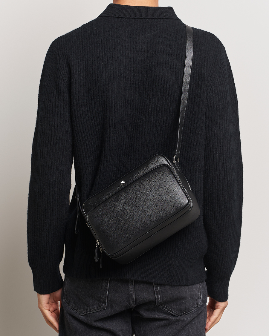 Hombres | Montblanc Sartorial Messenger Bag Black | Montblanc | Sartorial Messenger Bag Black