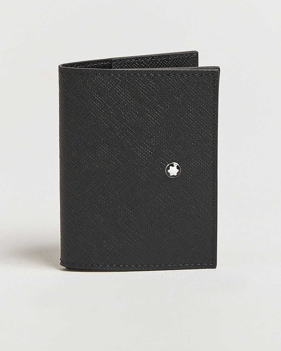 Hombres | Montblanc Sartorial Trio Card Holder 4cc Black | Montblanc | Sartorial Trio Card Holder 4cc Black