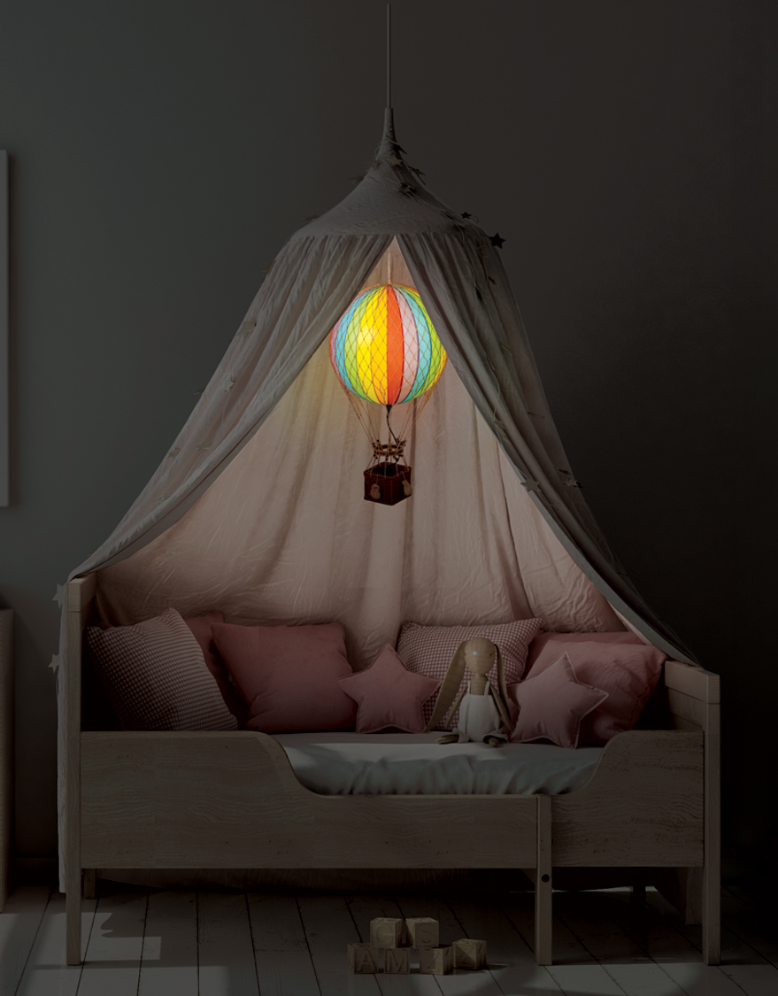 Hombres | Decoración | Authentic Models | Travels Light Led Balloon Rainbow