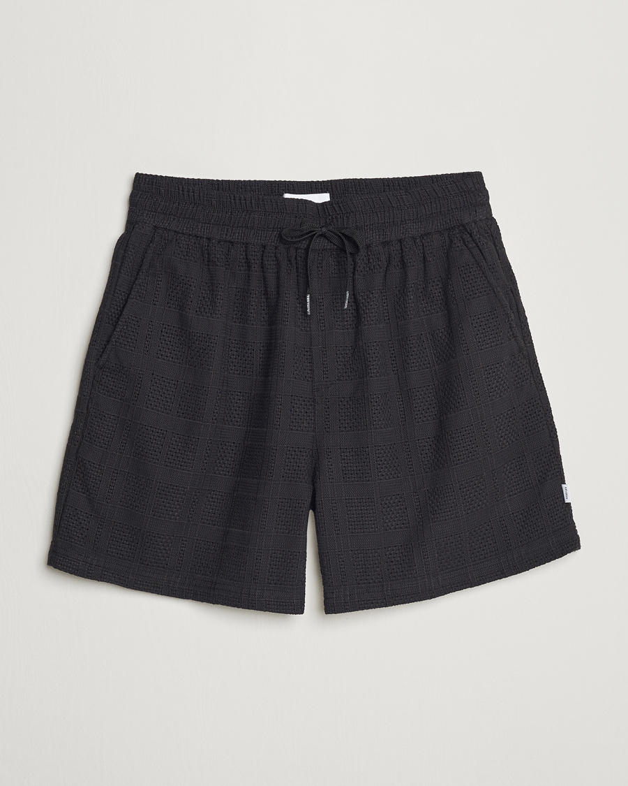 Hombres | Pantalones cortos | LES DEUX | Charlie Knitted Shorts Black