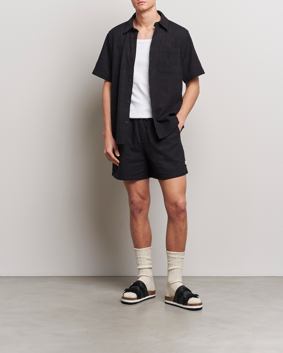 Hombres | Pantalones cortos | LES DEUX | Charlie Knitted Shorts Black