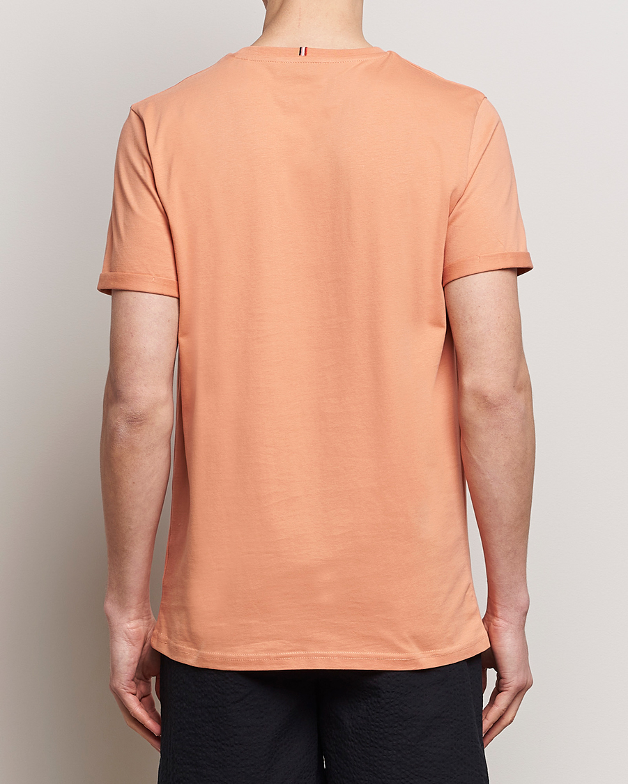 Hombres | Camisetas | LES DEUX | Nørregaard Cotton T-Shirt Baked Papaya Orange