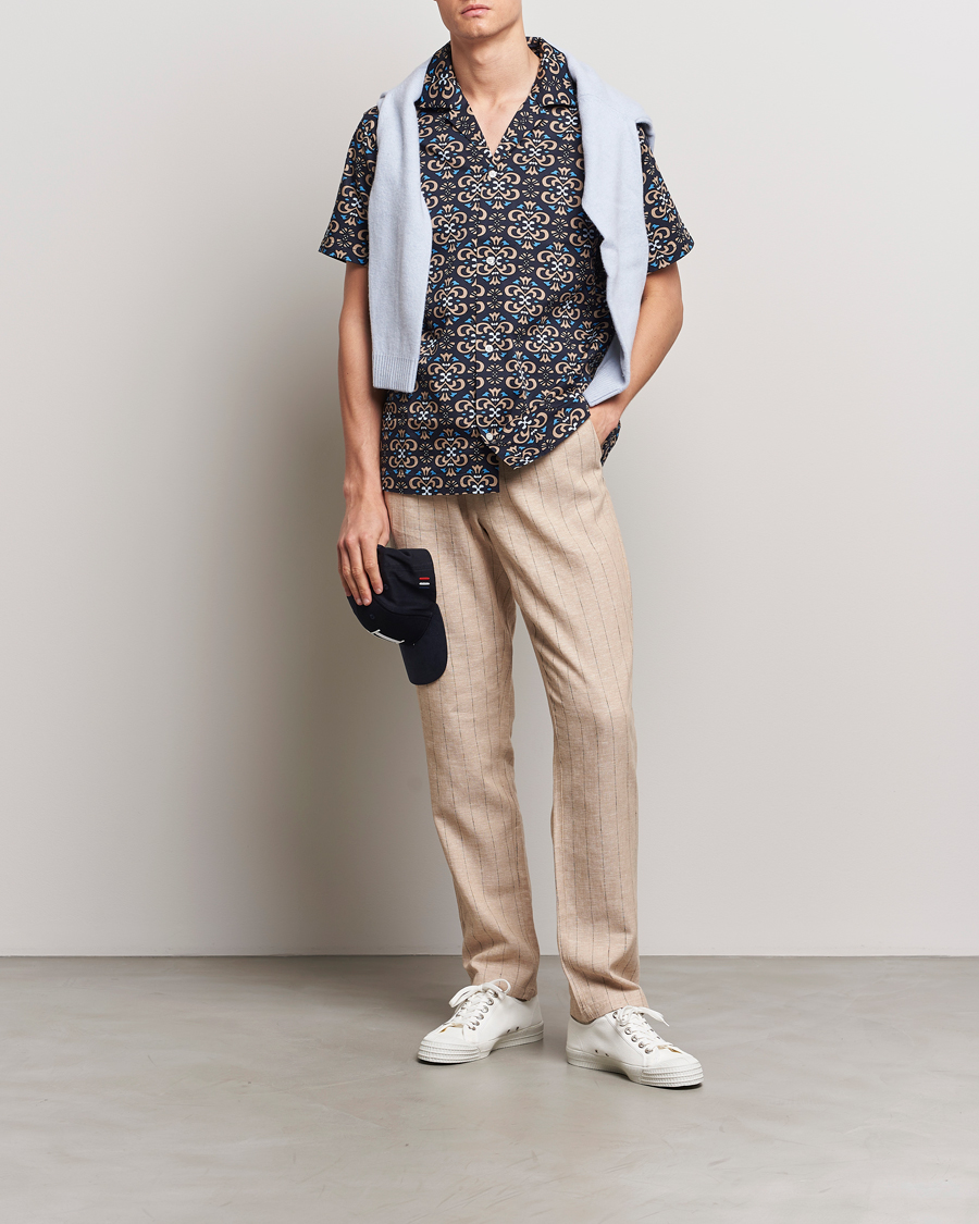 Hombres | Pantalones | LES DEUX | Patrick Linen Pants Warm Sand