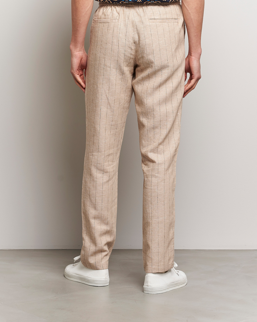 Hombres | Pantalones | LES DEUX | Patrick Linen Pants Warm Sand