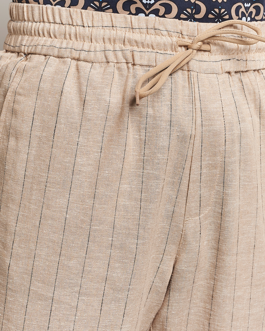 Hombres | Pantalones | LES DEUX | Patrick Linen Pants Warm Sand