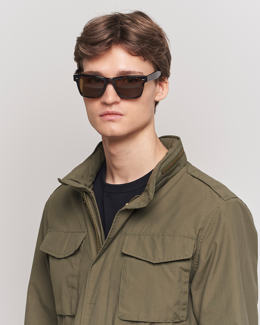 Hombres |  | Oliver Peoples | No.4 Polarized Sunglasses Atago Tortoise