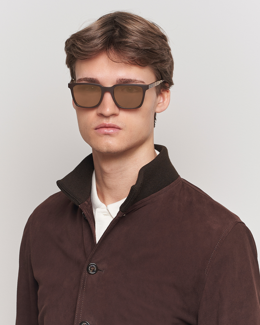 Hombres | Gafas de sol | Oliver Peoples | Mr. Federer Sunglasses Matte Umber
