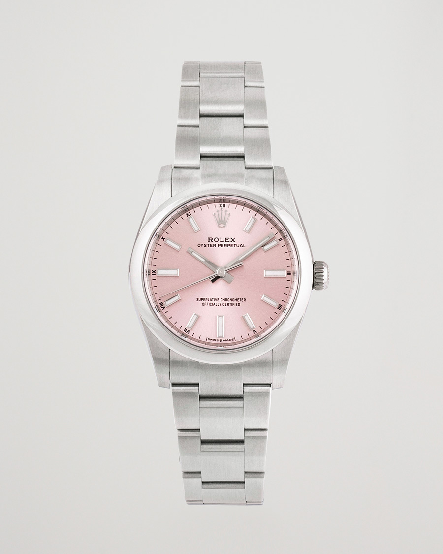 Hombres | Rolex Pre-Owned Oyster Perpetual 124200 Silver | Rolex Pre-Owned | Oyster Perpetual 124200 Silver