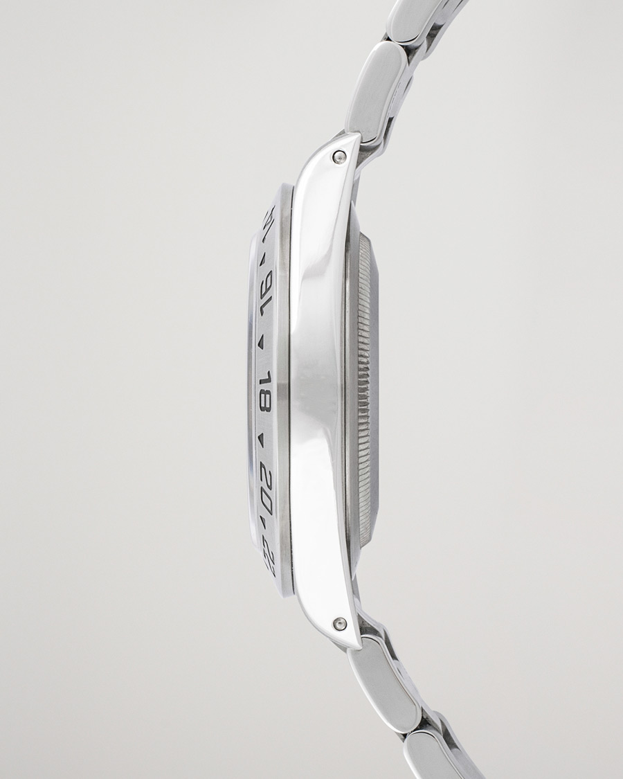 Hombres | Rolex Pre-Owned Explorer II 16570 Steel White Silver | Rolex Pre-Owned | Explorer II 16570 Steel White Silver