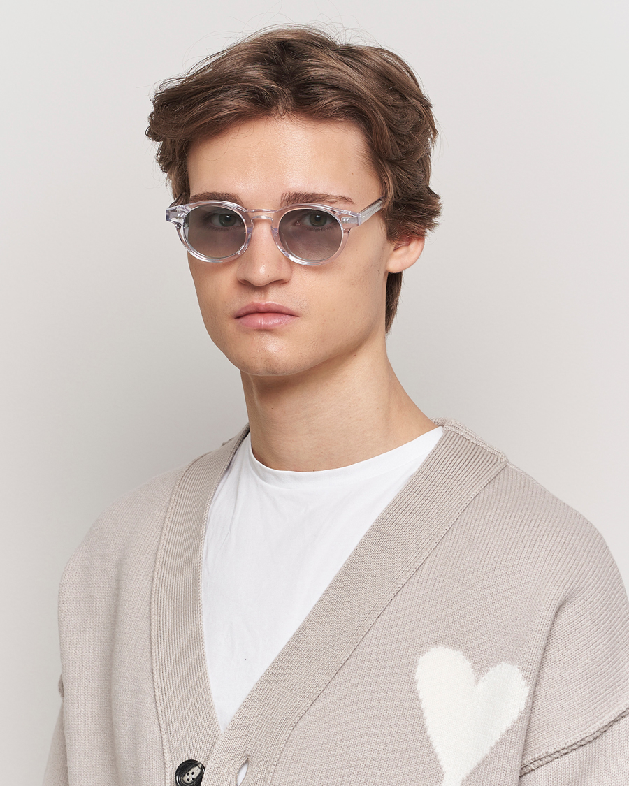 Hombres | Gafas de sol redondas | CHIMI | 03 Sunglasses Clear