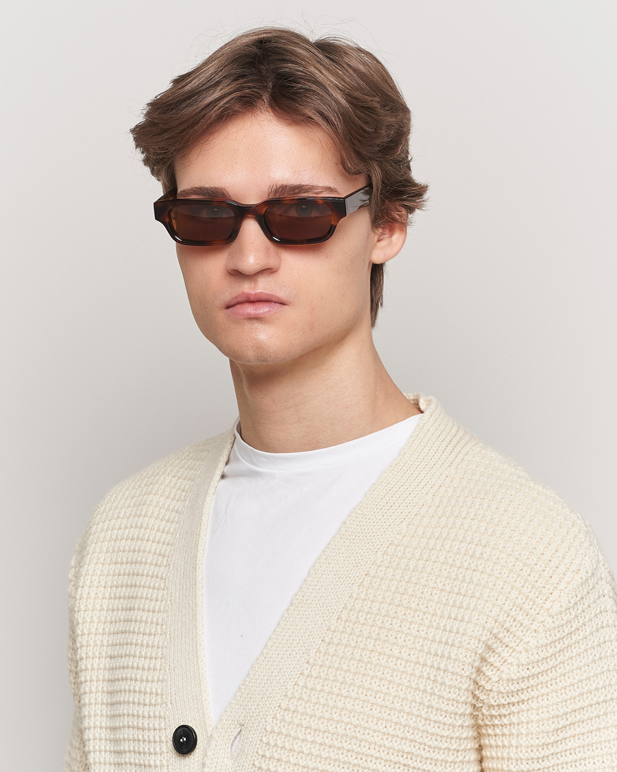 Hombres | Gafas de sol cuadradas | CHIMI | 10 Sunglasses Tortoise