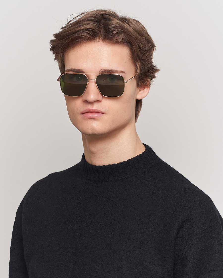 Hombres | Eyewear | CHIMI | Aviator Sunglasses Green