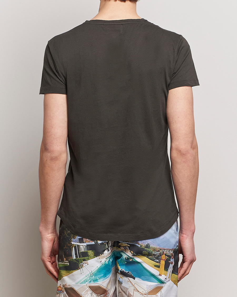 Hombres | Camisetas | Orlebar Brown | OB Crew Neck Tee Smoked Tea