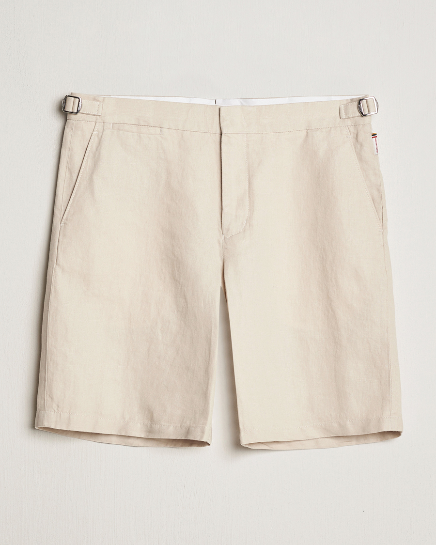 Hombres | Pantalones cortos | Orlebar Brown | Norwich Linen Shorts Chai
