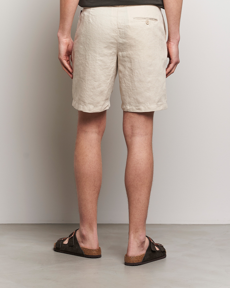 Hombres | Pantalones cortos | Orlebar Brown | Norwich Linen Shorts Chai