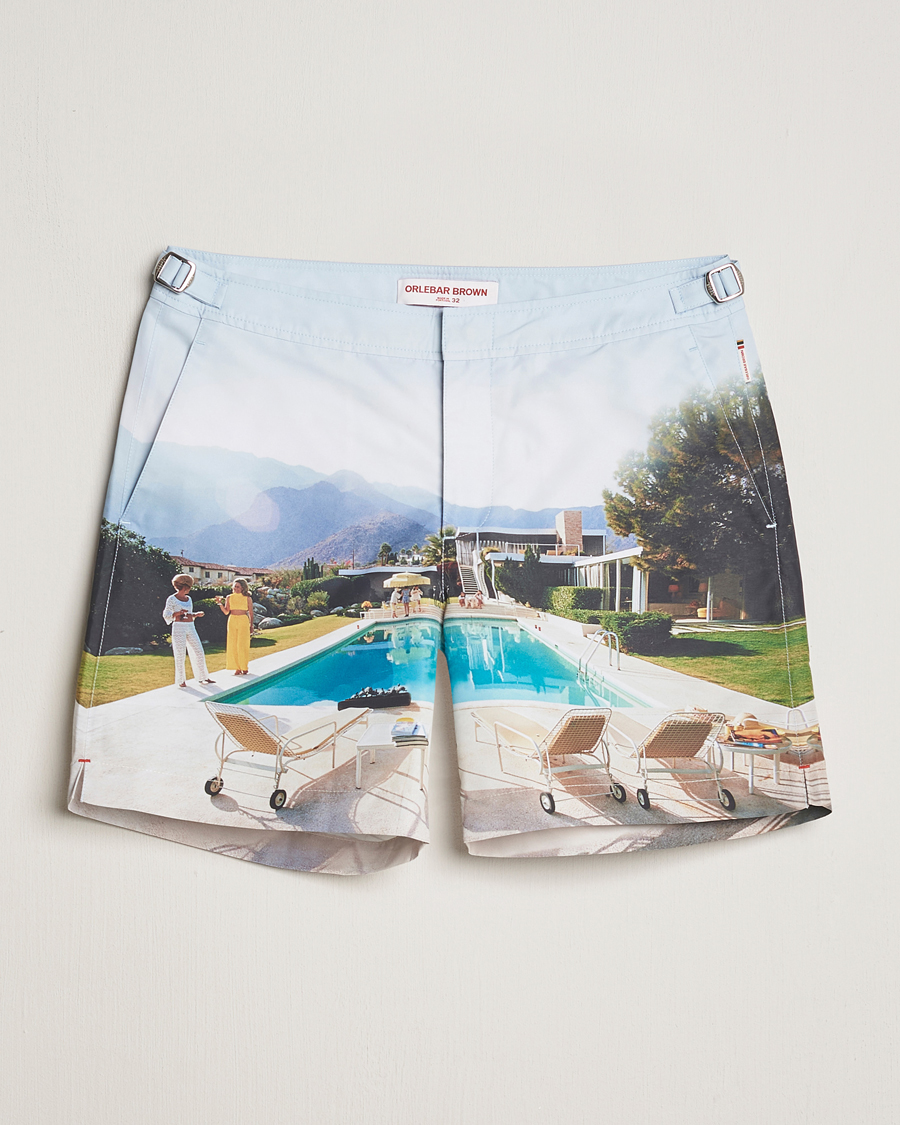 Hombres | Bañadores | Orlebar Brown | Bulldog Slim Aarons Photo Swim Shorts Kaufmann Cocktail