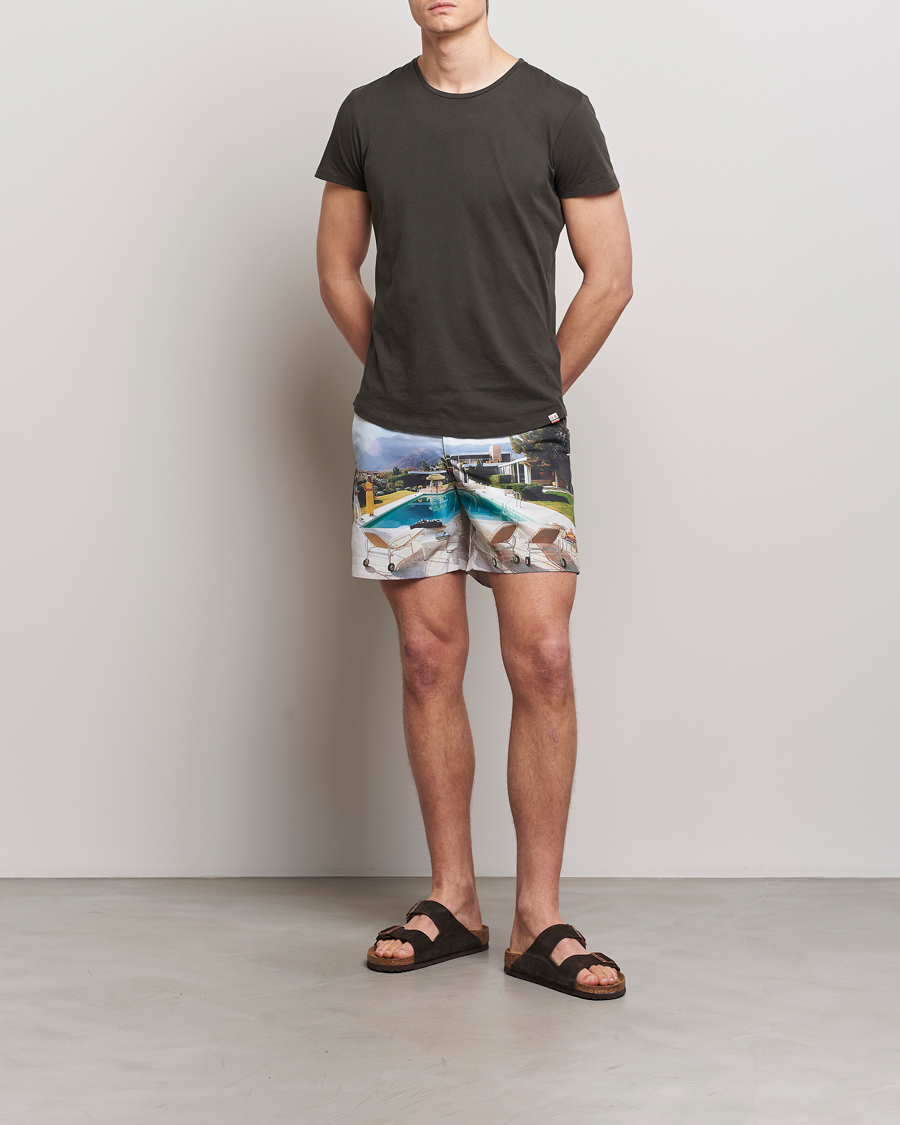 Hombres | Bañadores | Orlebar Brown | Bulldog Slim Aarons Photo Swim Shorts Kaufmann Cocktail