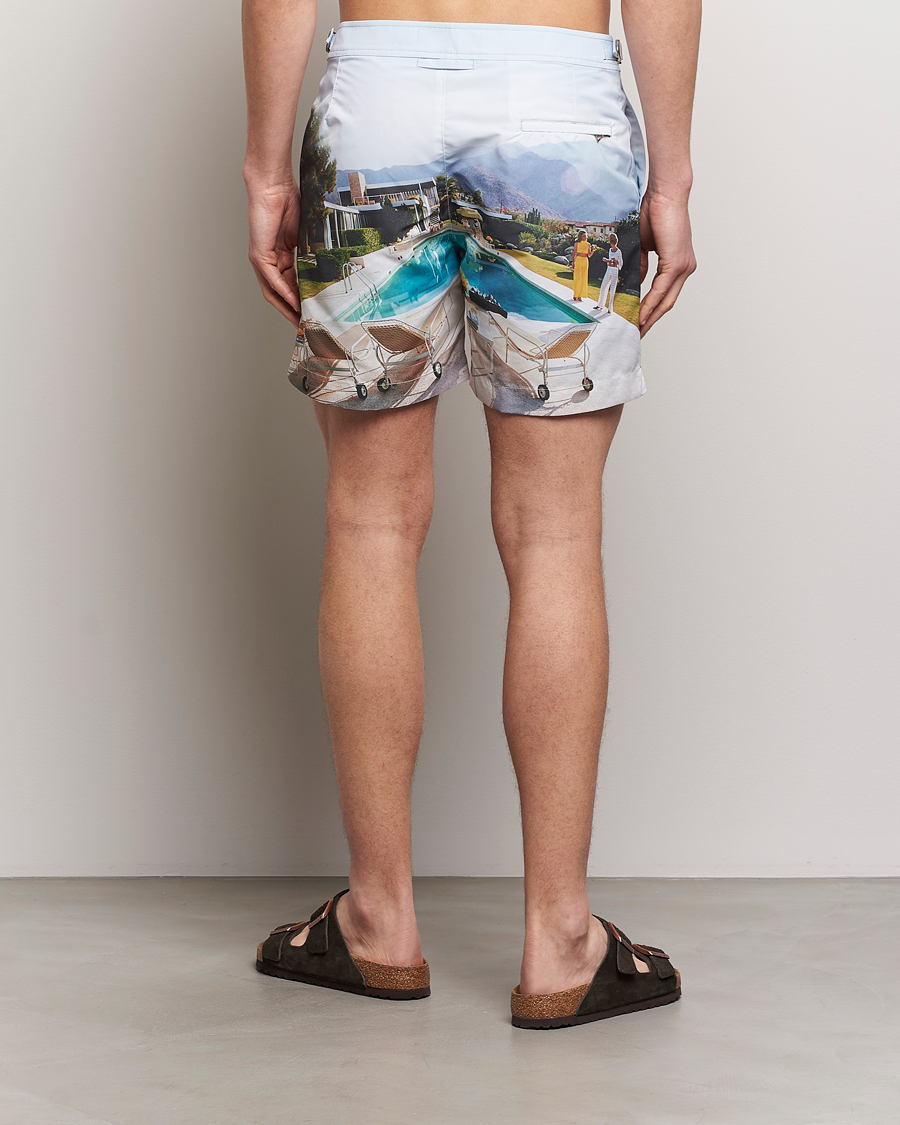 Hombres | Bañadores | Orlebar Brown | Bulldog Slim Aarons Photo Swim Shorts Kaufmann Cocktail