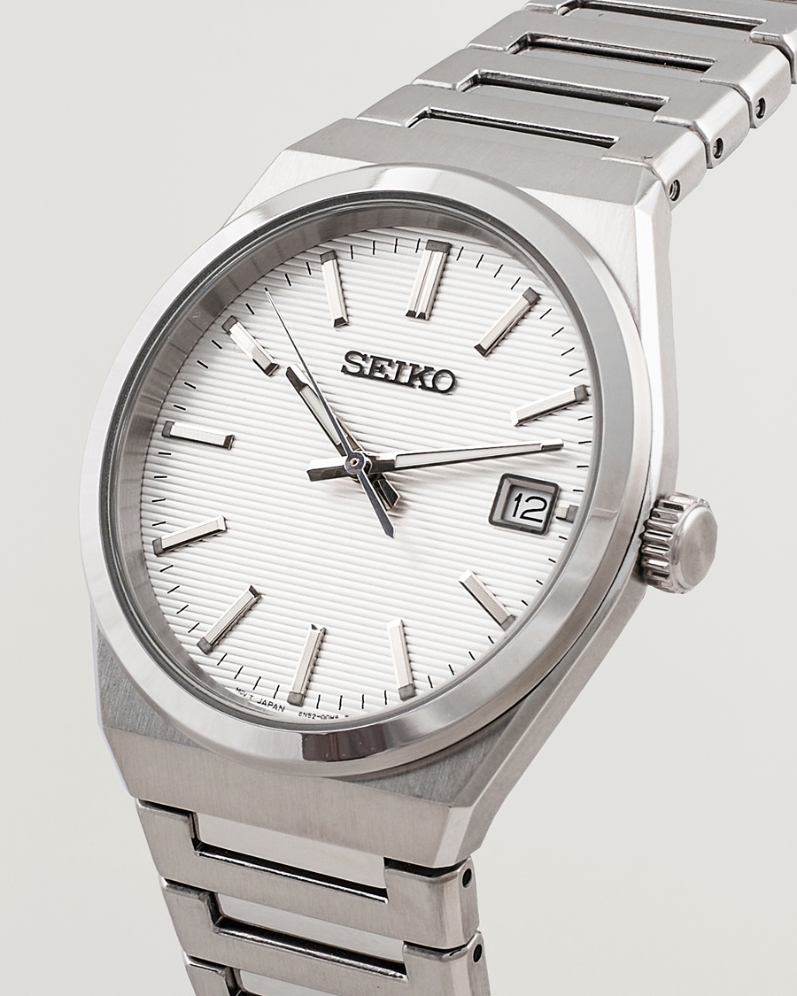 Hombres |  | Seiko | Sapphire 39mm Steel White Dial