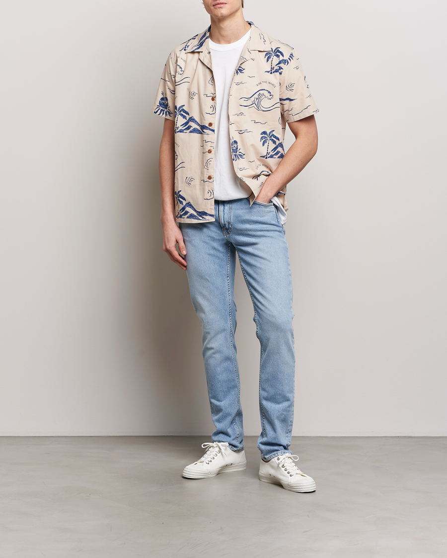 Hombres | Vaqueros | Nudie Jeans | Lean Dean Jeans Warm Days Blue