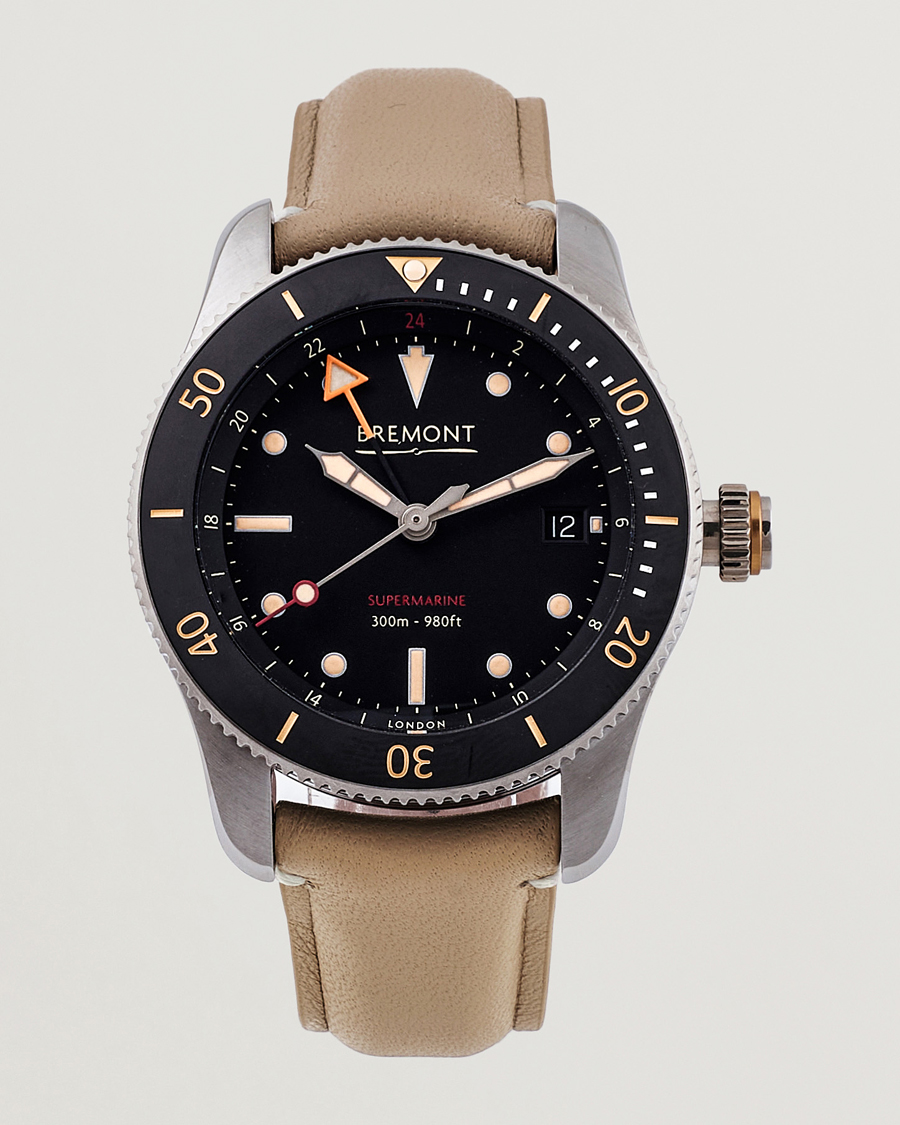 Hombres | Bremont S302 GMT Diver 40mm Sahara | Bremont | S302 GMT Diver 40mm Sahara