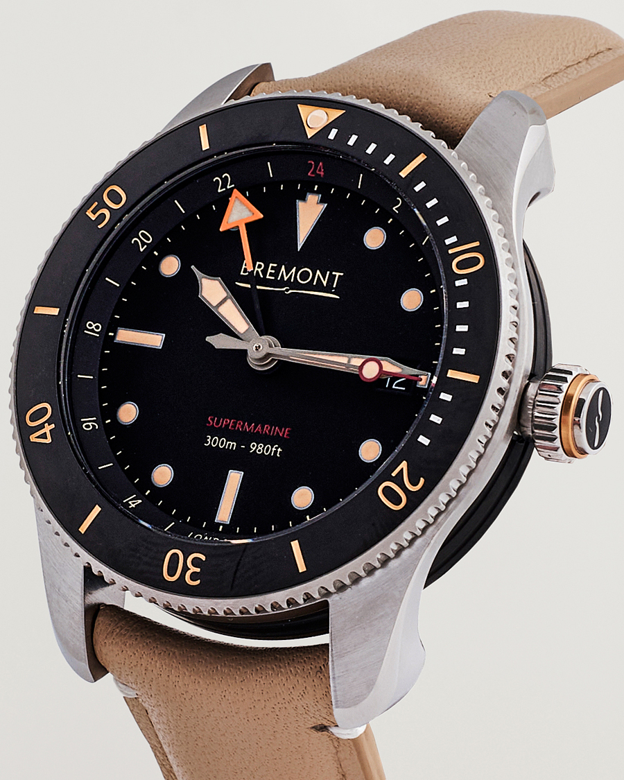 Hombres | Bremont S302 GMT Diver 40mm Sahara | Bremont | S302 GMT Diver 40mm Sahara