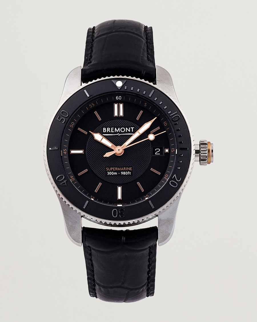 Hombres | Bremont S300 Kaimu Supermarine 40mm Black | Bremont | S300 Kaimu Supermarine 40mm Black