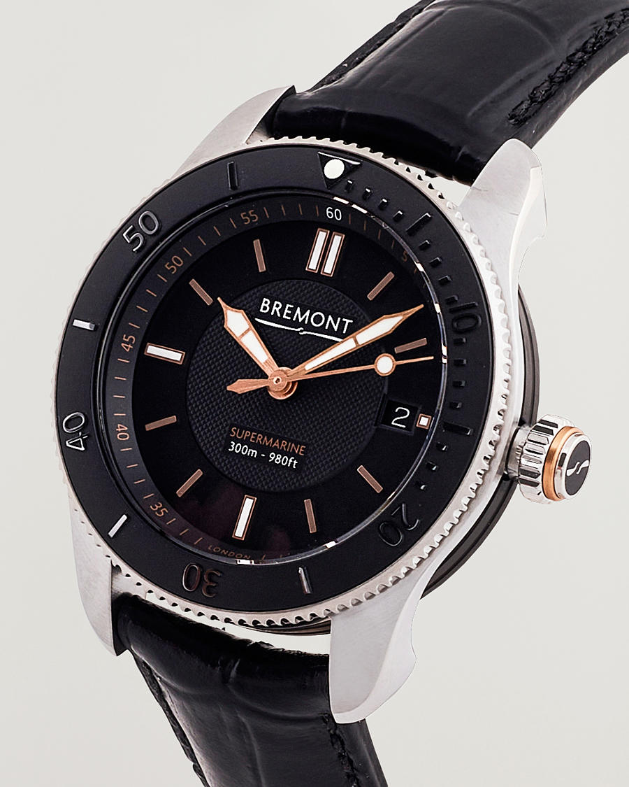 Hombres | Bremont S300 Kaimu Supermarine 40mm Black | Bremont | S300 Kaimu Supermarine 40mm Black