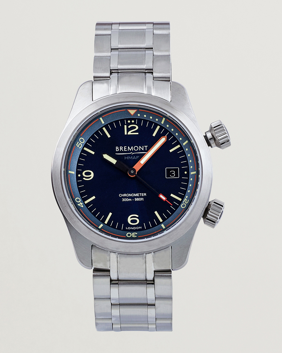 Hombres | Bremont Argonaut Azure 42mm Steel | Bremont | Argonaut Azure 42mm Steel