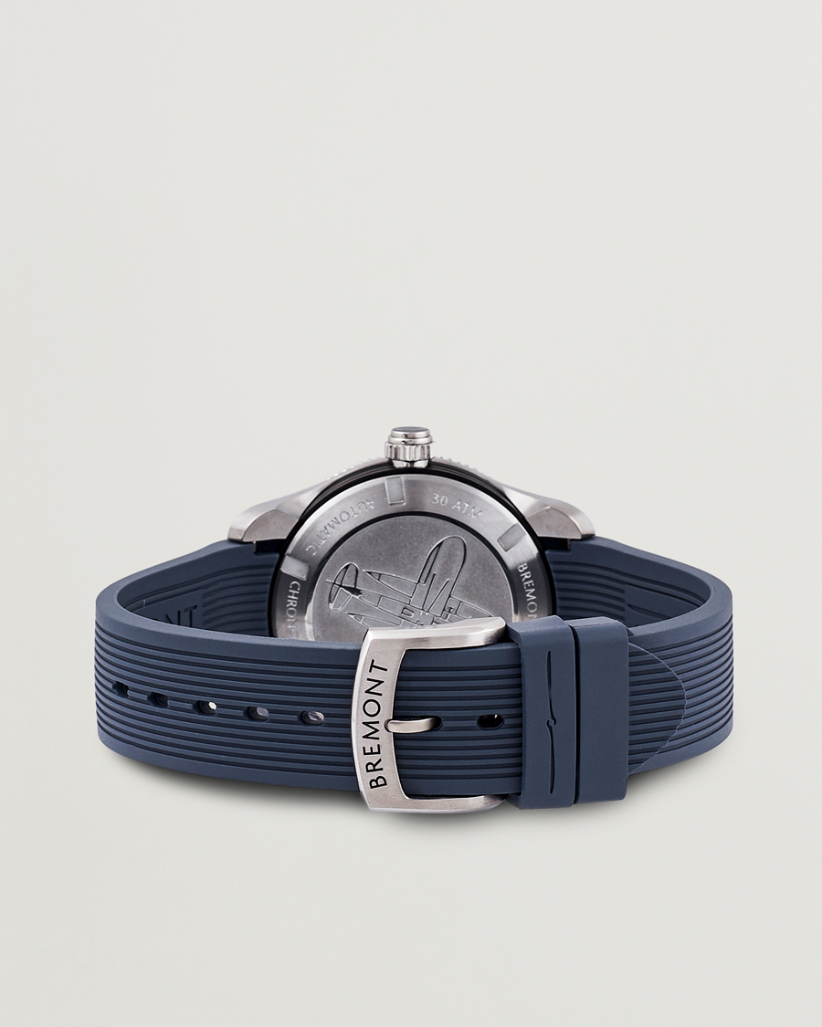 Hombres | Bremont Limited Edition Supermarine Ocean GMT 40mm Grey Rubber | Bremont | Limited Edition Supermarine Ocean GMT 40mm Grey Rubber