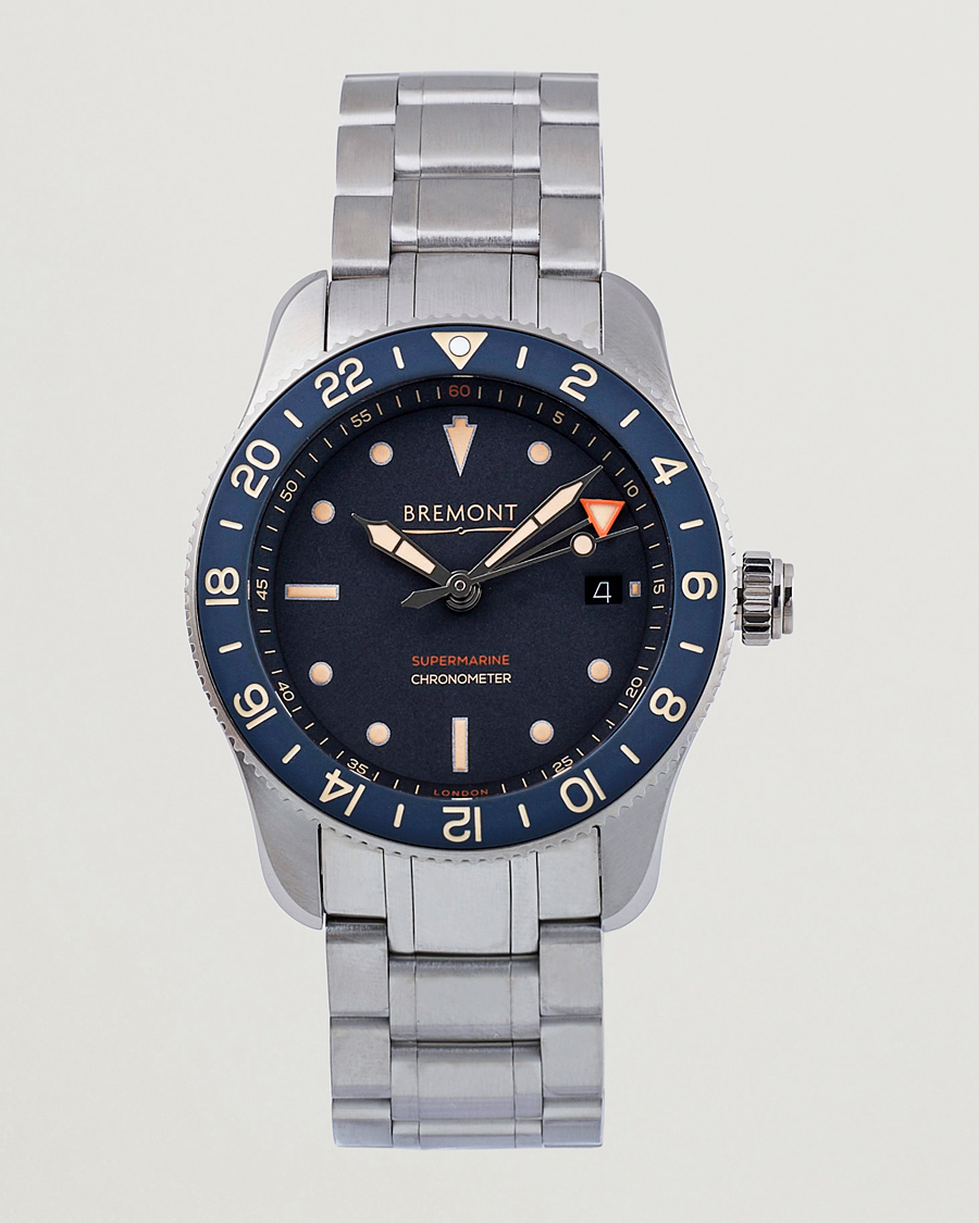 Hombres | Bremont Supermarine Ocean GMT Diver 40mm Steel | Bremont | Supermarine Ocean GMT Diver 40mm Steel