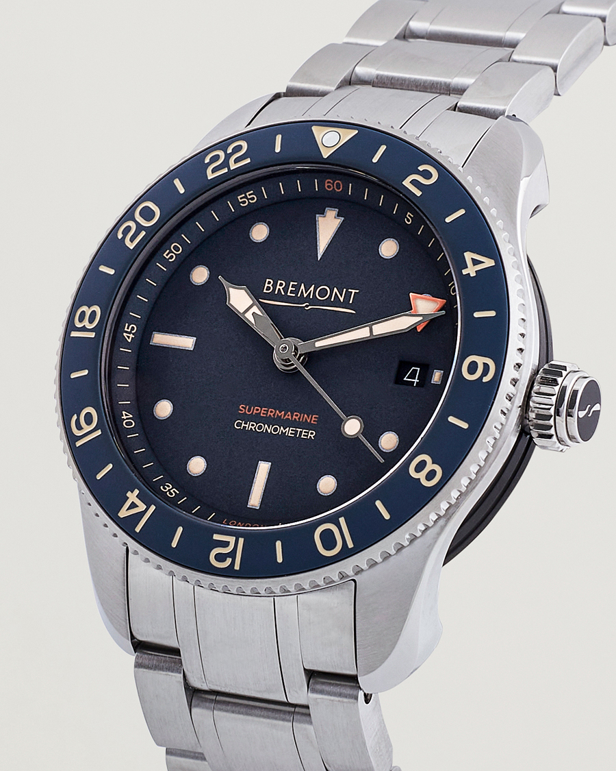 Hombres | Bremont Supermarine Ocean GMT Diver 40mm Steel | Bremont | Supermarine Ocean GMT Diver 40mm Steel