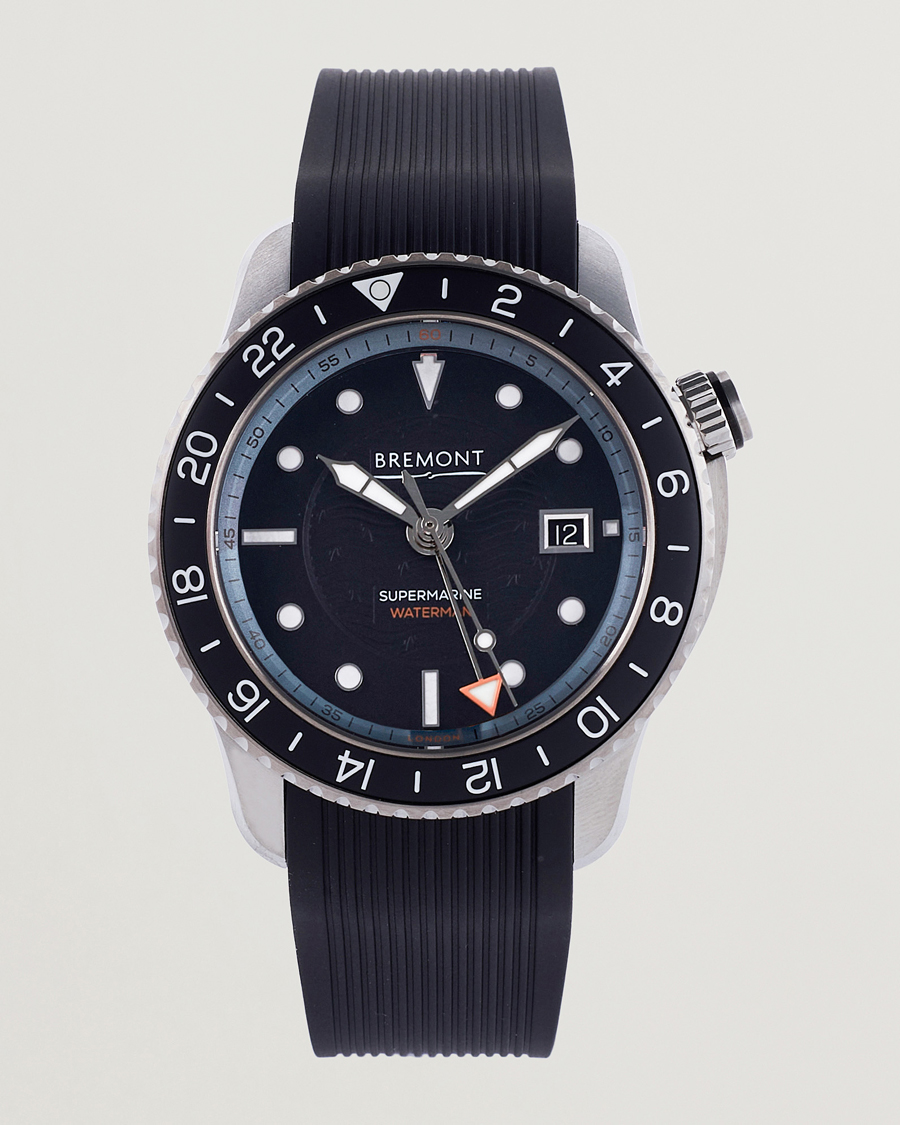 Hombres | Bremont Waterman Apex II Supermarine Diver 43mm Black Rubber | Bremont | Waterman Apex II Supermarine Diver 43mm Black Rubber