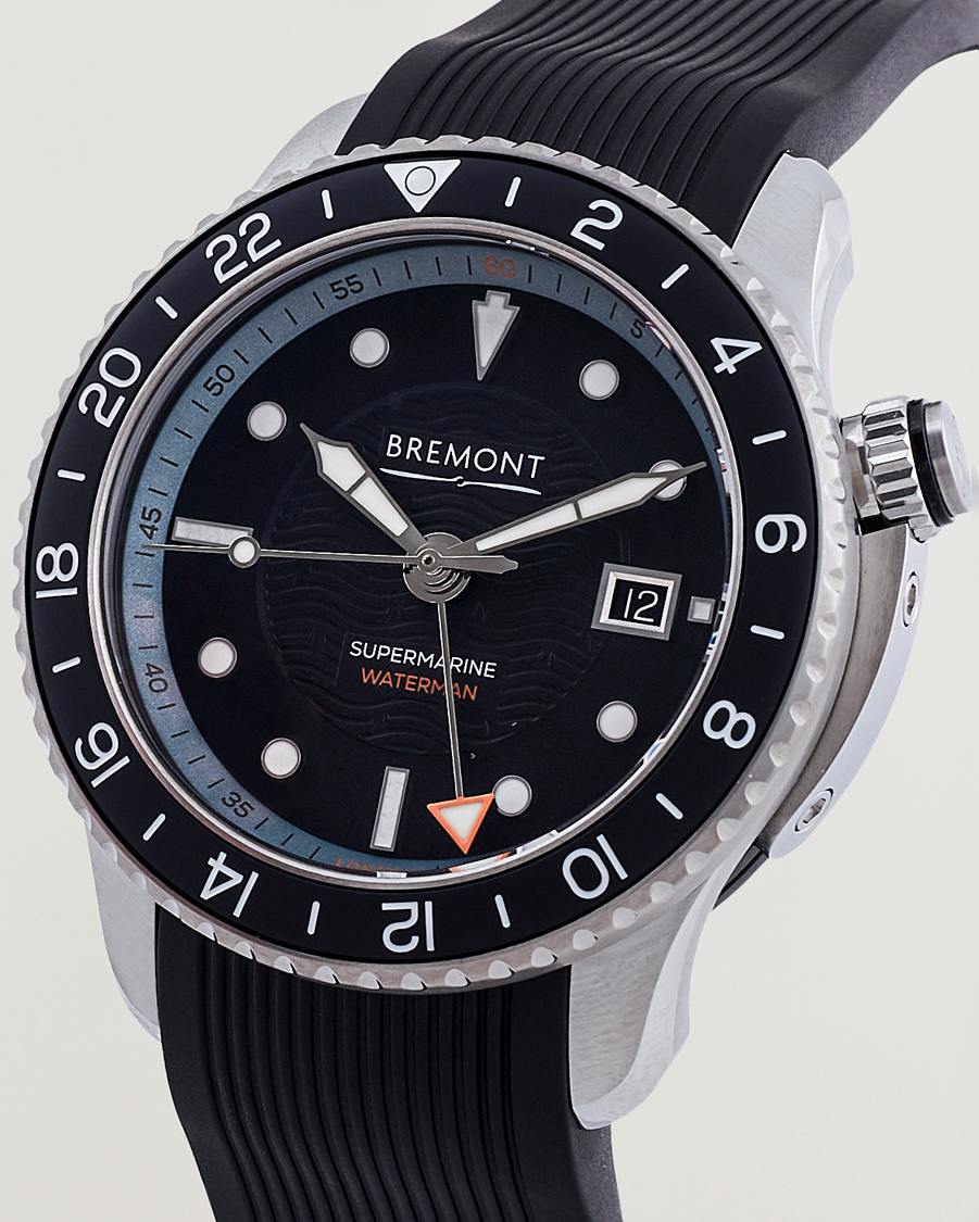 Hombres | Bremont Waterman Apex II Supermarine Diver 43mm Black Rubber | Bremont | Waterman Apex II Supermarine Diver 43mm Black Rubber